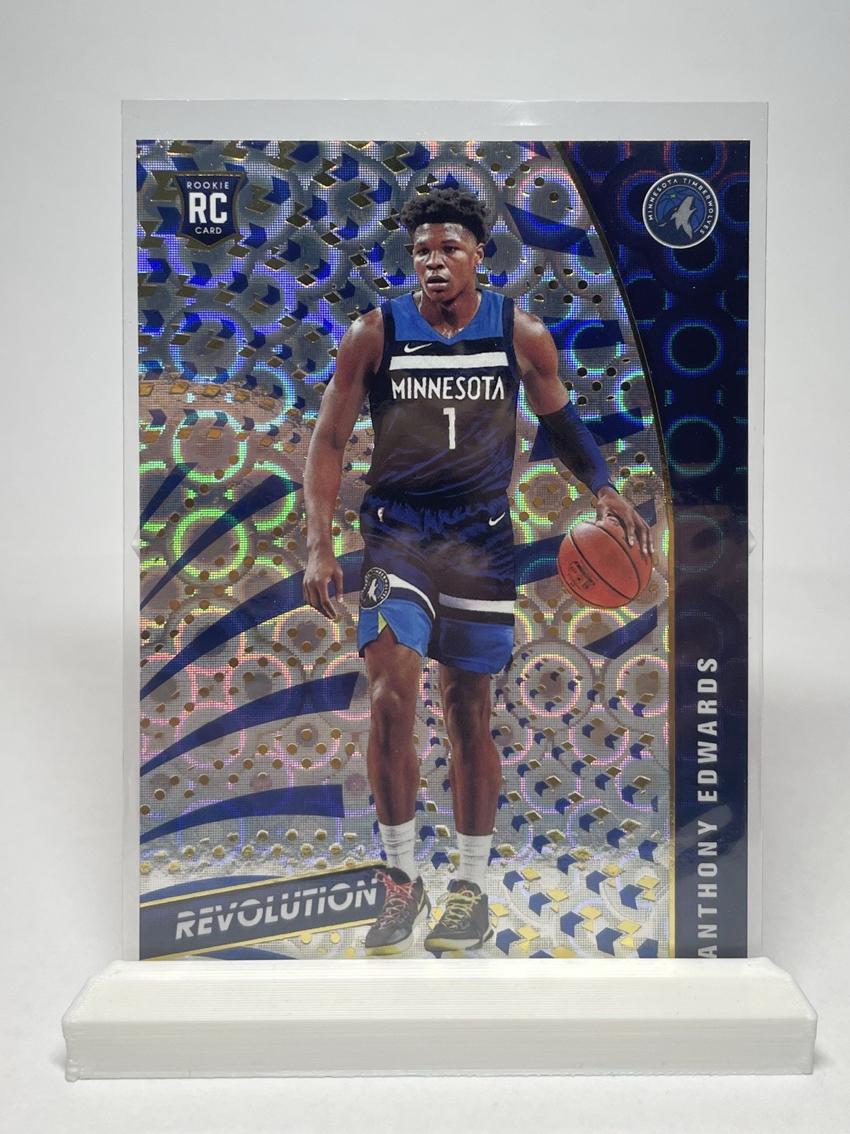 2020-21 Panini Revolution Groove #125 Anthony Edwards Rookie Timberwolves