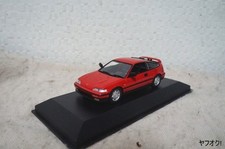 Minichamps Honda CR X Coupe 1989 1 43 Mini Car Red