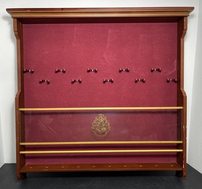 Presentoir à Baguettes Harry Potter - The Noble Collection - Bois 49x47 Cm - 10 Baguettes