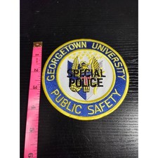 Georgetown University Special Police Public Safety Patch Emblem