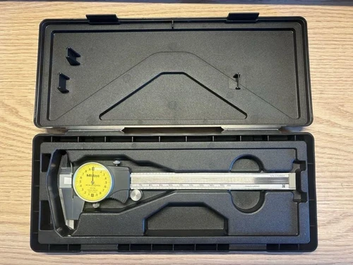 Mitutoyo Dial Caliper 150mm 505-730 D15TX Precision Measuring Tool 5.9 Inch