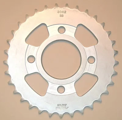 Piñón trasero de acero Sunstar - 33T motocicleta ATV/UTV bicicleta de calle moto de cross Foto 2 de 4