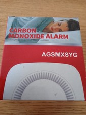 Kohlenmonoxidmelder batteriebetrieben AGSMXSYG Kohlenmonoxidmelder 1er Pack 