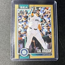 Topps 2026 Series 1 Cal Raleigh #140 Seattle Mariners Gold /2026 Serial #