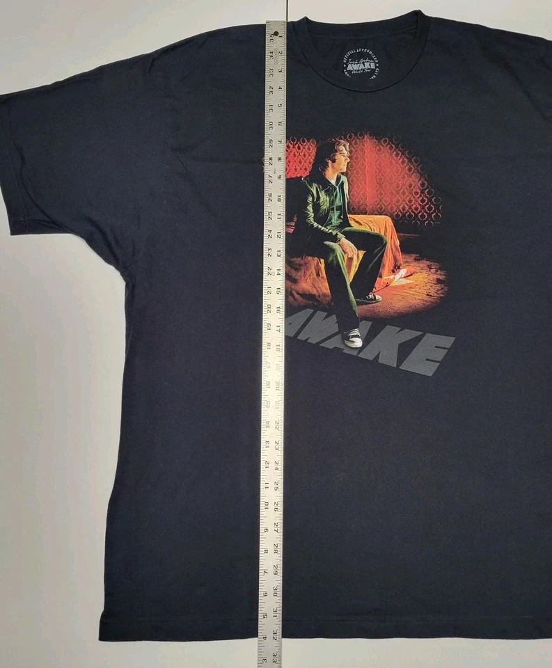 2007 Josh Groban Awake World Tour T-Shirt XXL Double Sided 2XL Black Official - Image 4 of 4