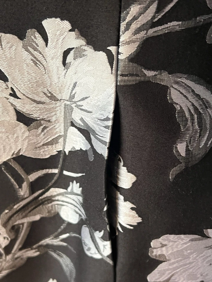 Kasper 女式花卉印花长夹克外套 8 码 — 第 3/4 张图片