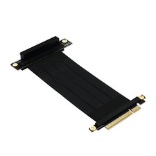High Speed PCIE X8 Riser Cable 90 Degree Angle PCIe x8 Extension Cable PCIE