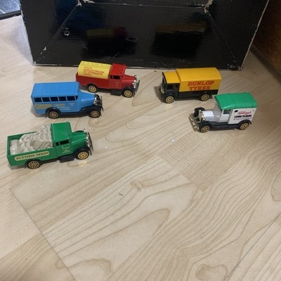 Kellogg's Corn Flakes Corgi Delivery Vans 1989 Modell Oldtimer Fahrzeuge Osram 
