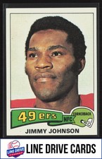 1975 Topps #89 Jimmy Johnson San Francisco 49ers EX