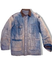 Vintage Chambray Denim Barn jacket In size large