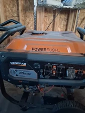 Generac GP8000E 8000 Watt Generator 10 hours used bought new Lowes Paid $1498.00