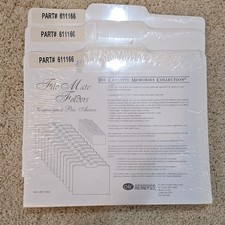 Creative Memories File Mate Folders 611166 Photo Organizers