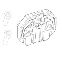 Bosch EB1290000E Powertube 750Wh Halterung Horizontal Montageplatte FüR E-Bike