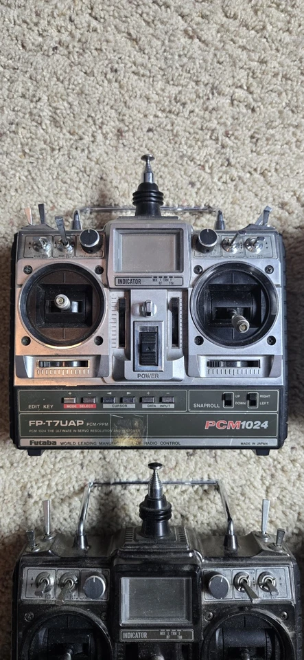 (4) X Futaba FP-T7UAP 7 channel PCM1024 Transmitters. Untested - Image 2 of 4