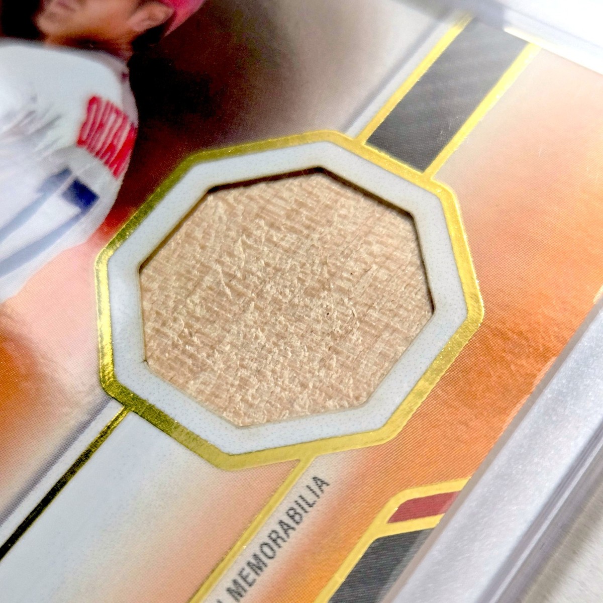 2025 Topps MVP Collection SHOHEI OHTANI Orange Foil Bat Relic SSP