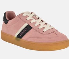 Guess Mujer’s 9.5 M Mujer’s Gamuza Tenis Rosa Nuevas