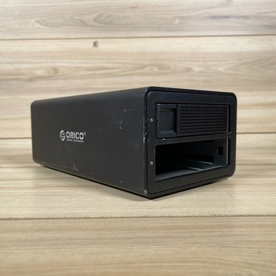 Orico 3529 External Hard Drive Enclosure Black 2-Bay 3.5'' SATA/HDD/SSD USB 3.0