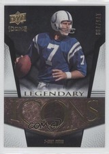 2008 Upper Deck Icons Legendary Icons Silver 175/799 Bert Jones #LI8 1w0