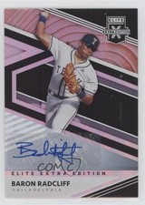 2020 Panini Elite Extra Edition Signatures Baron Radcliff #153 Auto 0v1