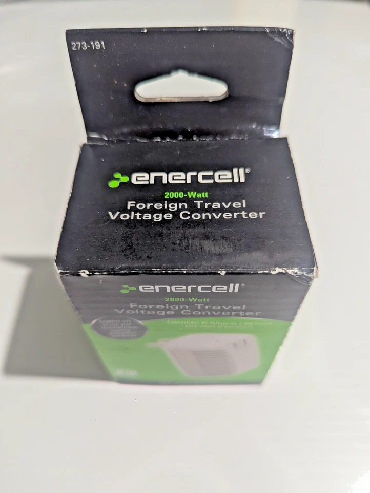 Enercell  2000 Watt Foreign Travel Voltage Converter 273 191 NEW in Box - Image 3 of 4