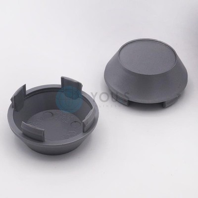 LPAMABA Set 8 Coprimozzo 60mm - Tappi Centrali Per Cerchi Auto, Nero E