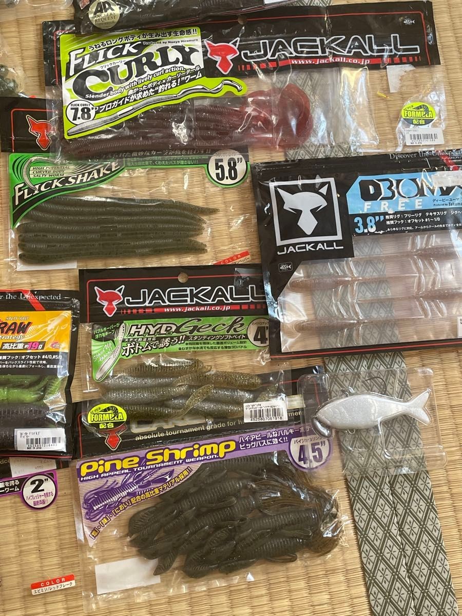 Popular worms, worm set, , Gary Yamamoto, OSP, RAID JAPAN, Boreas - Image 7