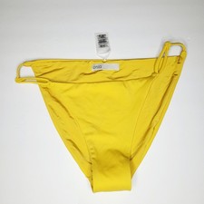 Onia Bikini Bottom Yellow Women's Medium Adjustable Straps Has Original Liner