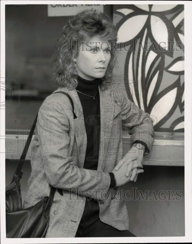 1984 Press Photo Actress Kate Jackson stars on 