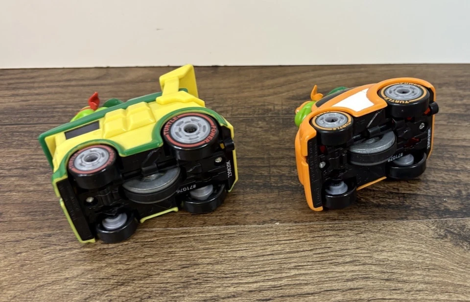 TMNT Teenage Mutant Ninja Turtles Rad Rip Racers Coches Miguel Ángel Rafael Foto 4 de 4