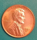 1951 S Lincoln Wheat Cent BRILLIANT UNCIRCULATED Coin  see pics nice coin **