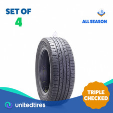 Set Of 4 Used 21555r16 Goodyear Assurance All-season 93h - 6-7.532 Set Of 4 Used 21555r16 Goodyear Assurance All-season 93h - 6-7.532