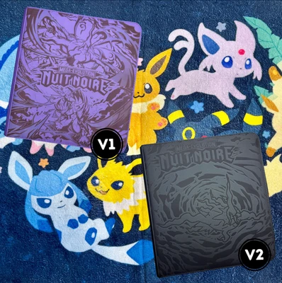 Classeur Binder TCG Pokémon Master Set - ME5 : Nuit Noire - Bild 1 von 4