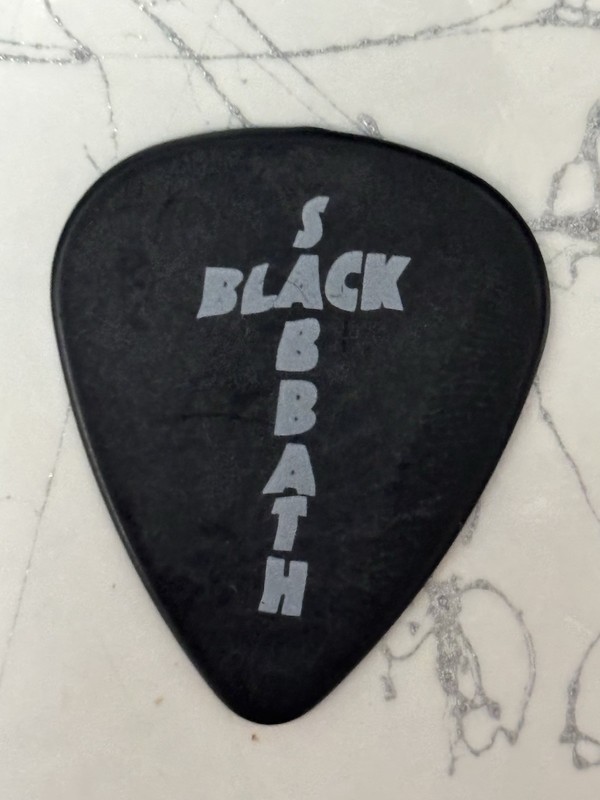 Black Sabbath - Tony Guitar Pick.