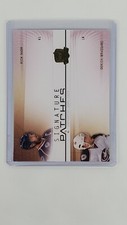09/10 Cup Dual Signature Patches AUTO PROOF RICK NASH DERICK BRASSARD COLUMBUS 