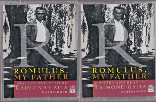 RARE AUDIO book CASSETTE Tape AUDIOBOOK Raimond Gatta : ROMULUS MY FATHER  - Picture 1 of 2