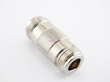 Coax Adapter N Female Barrel RF Connector - USA Ham Seller