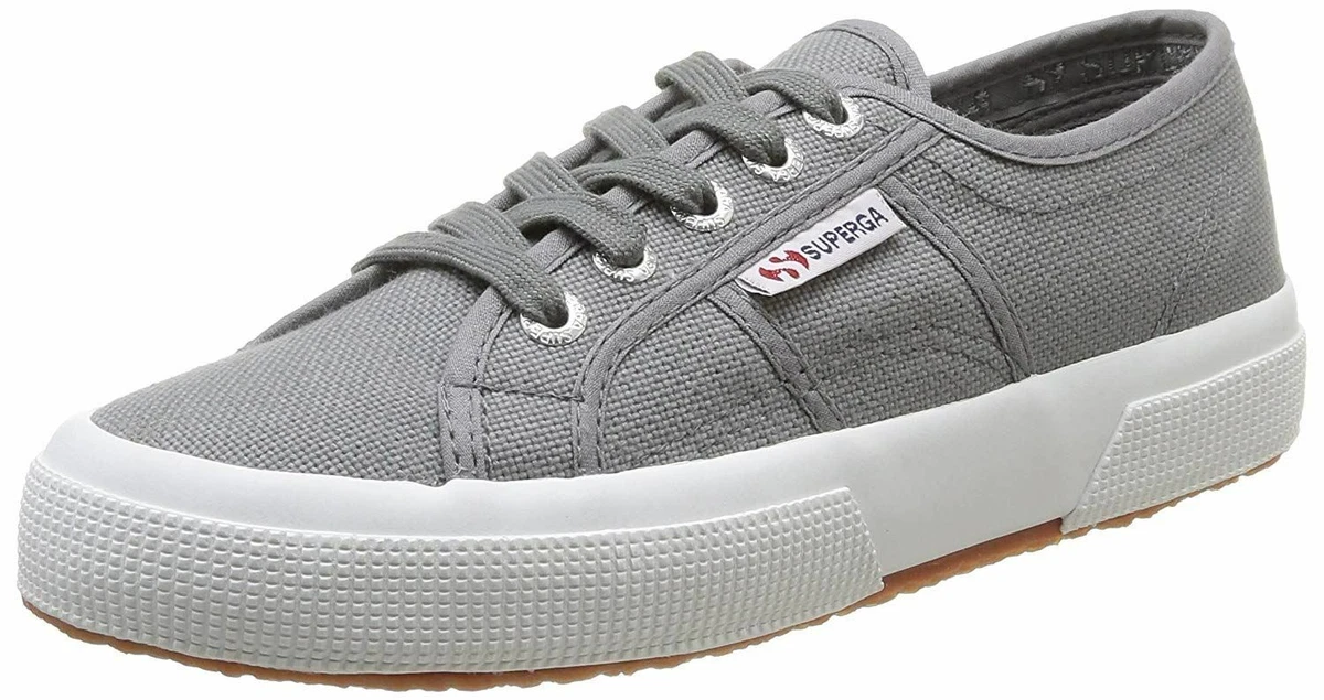 Superga 2750 Cotu Classic Grey Sage Womens Canvas Trainers
