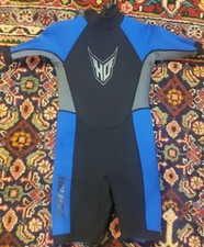 HO Sports Aqua Seal Wet Suit Junior Size 12 Short Suit Short Sleeve Youth
