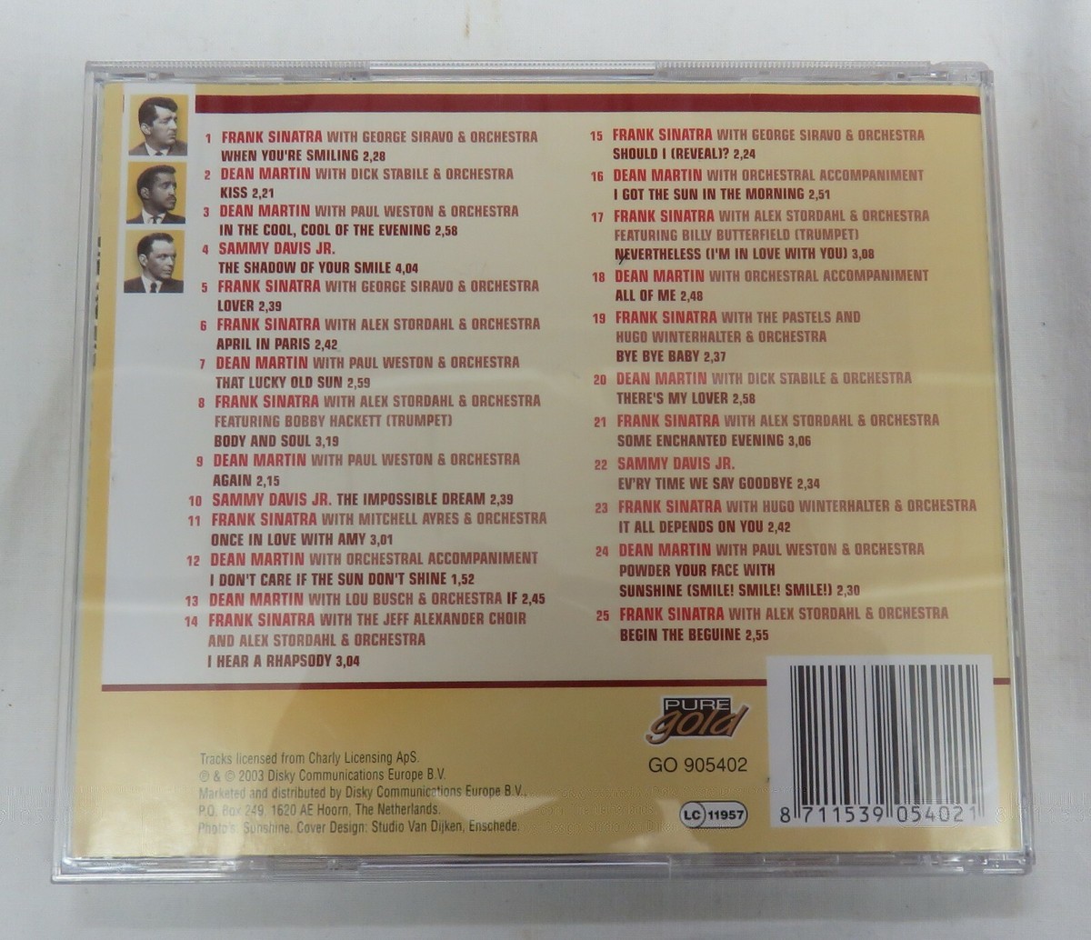 The Rat Pack [Disky] by The Rat Pack (CD, Jul-2003, Disky) for