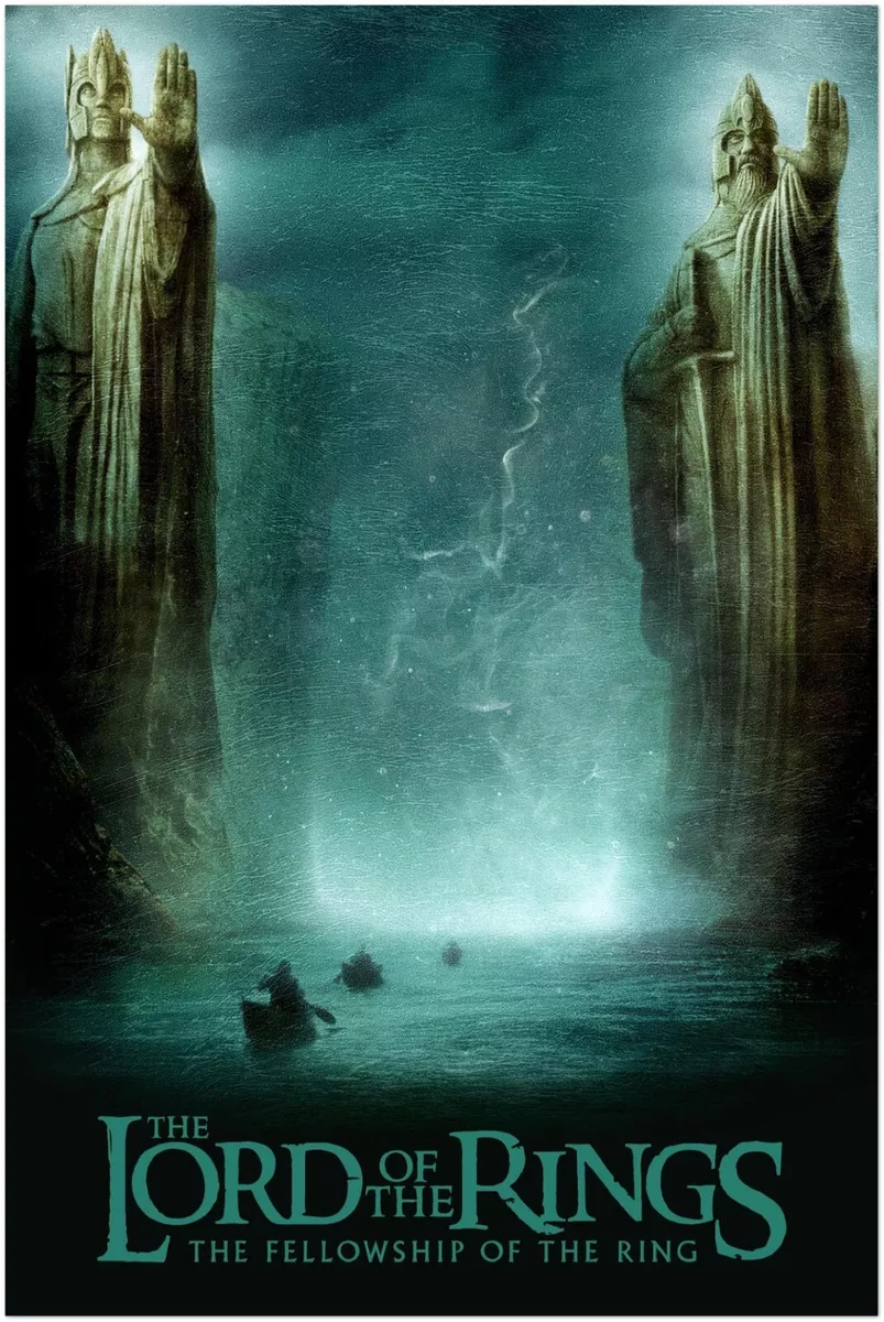 The Lord of the Rings: The Fellowship of the Ring Movie Poster