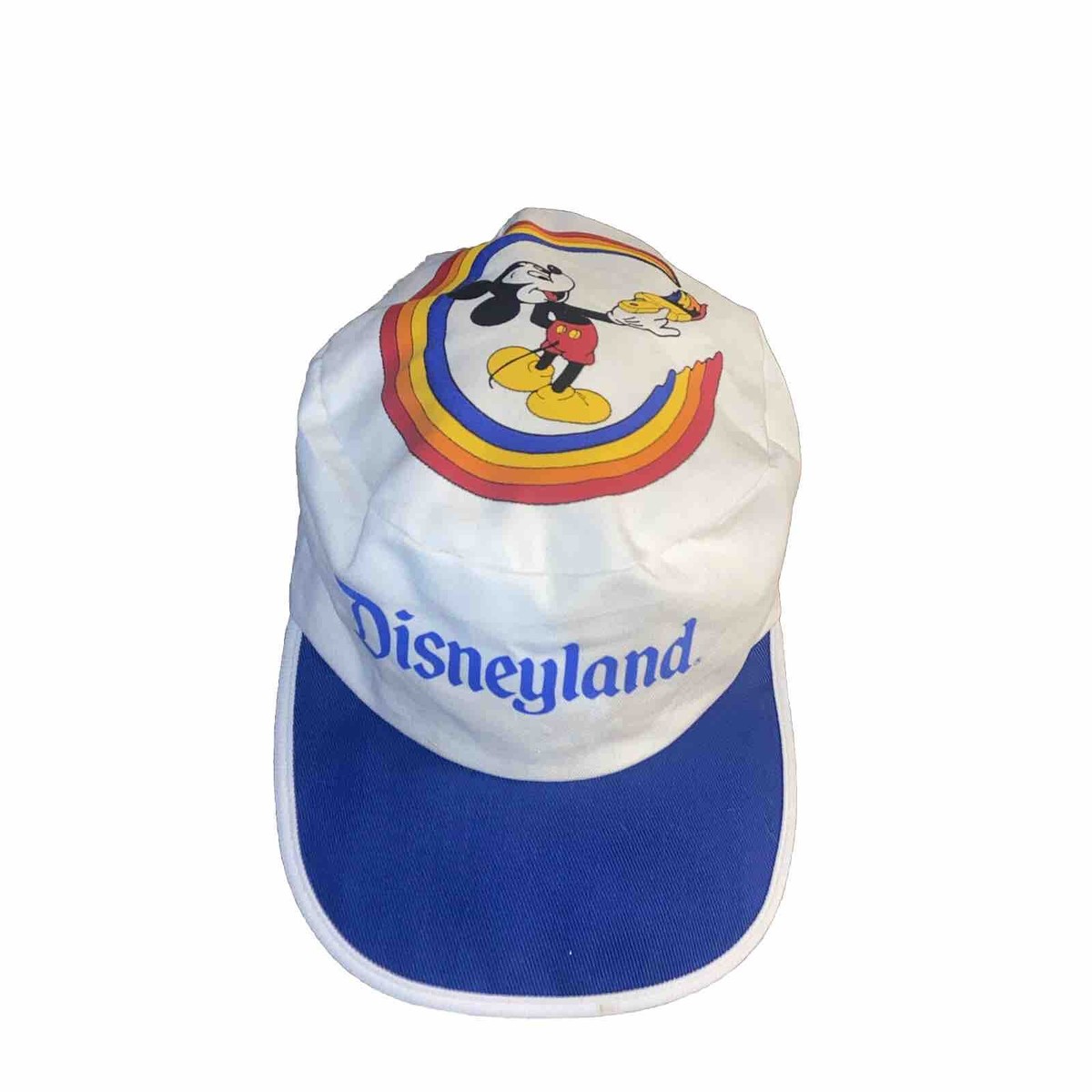 VTG Walt Disneyland Mickey Mouse Atlas USA Made White 