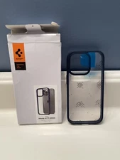 Spigen IPhone 6.1”P 2022 Navy Blue Case BRAND NEW!