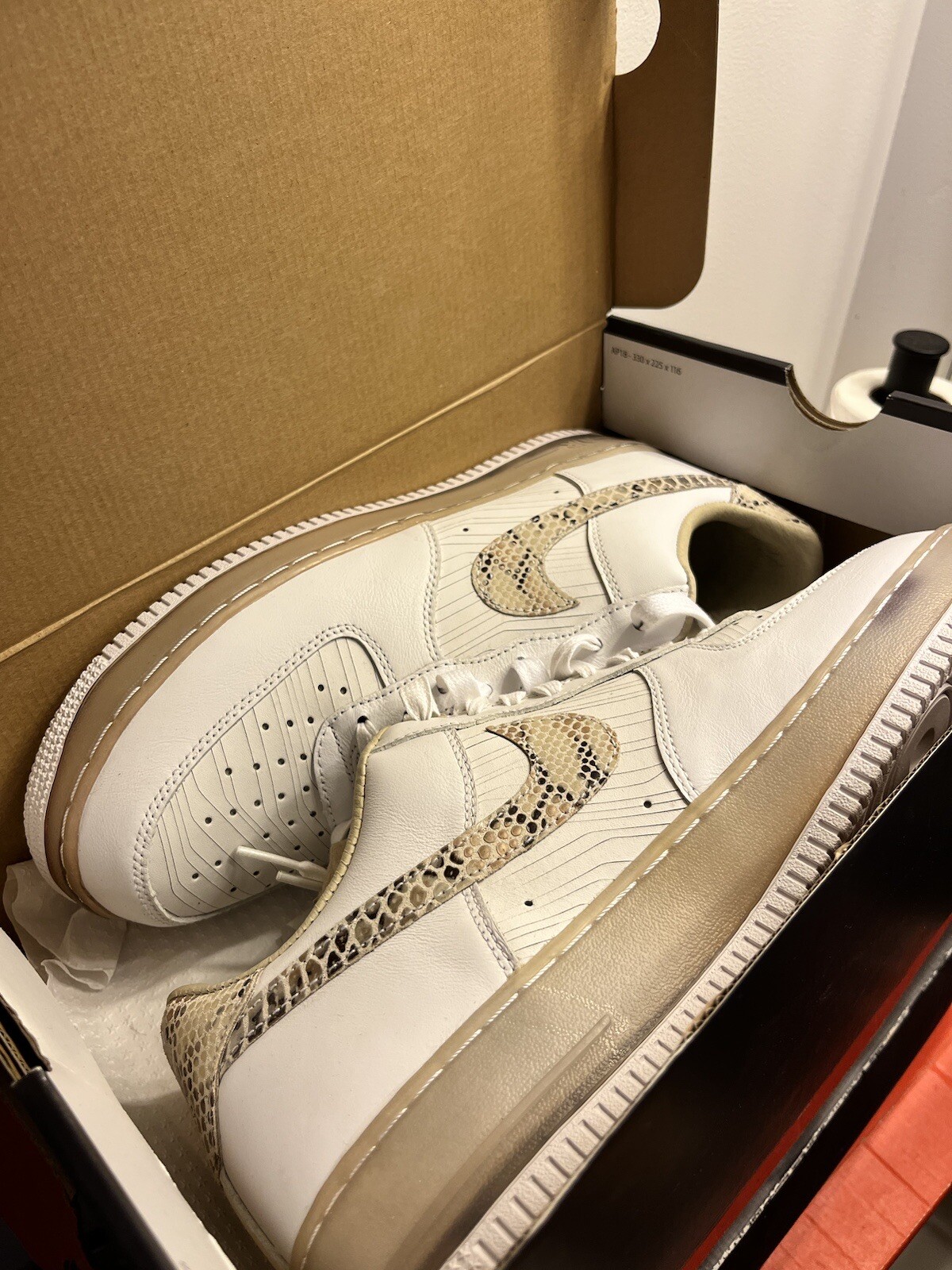 Size 10.5 - Nike Air Force 1 PRM CMFT QS Low Brazil for sale 