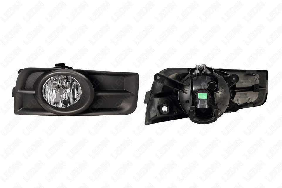 Conjunto de luz antiniebla lente transparente para Chevrolet Cruze 2011-2014 con bisel de bombilla de interruptor Foto 2 de 4