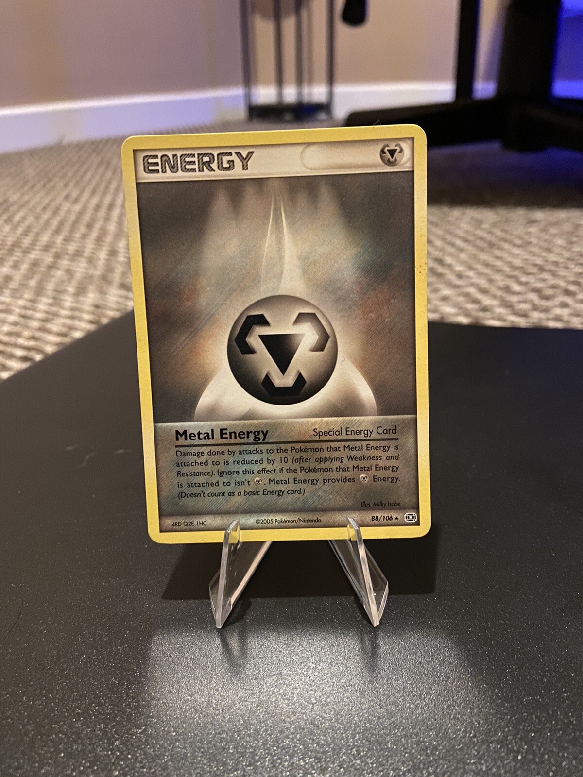 Metal Energy Pokemon Card 88/106 EX Emerald rare NM