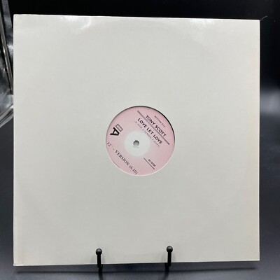 Tony Scott   Love Let Love - Import 12'' Maxi-Single - RHYTHM 013-5 - 1991 - ExCo