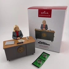 2024 Hallmark Keepsake Magic Ornament Leslie Knope Parks & Recreation