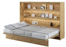 Schrankbett BED CONCEPT Lenart Klappbett Wandbett Bett Gästebett - Horizontal