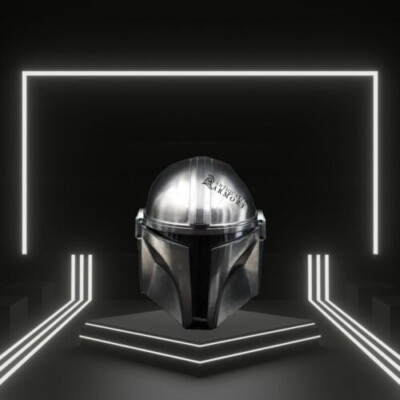Mandalorian Helmet Star Wars Helmet Steel Armor Helmet Wearable Decorative Gift
