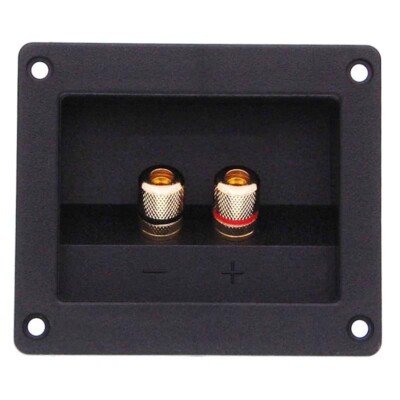 Lautsprecherterminal CNT-4 ca. 90 x 80 mm Boxen Anschlussfeld Terminal